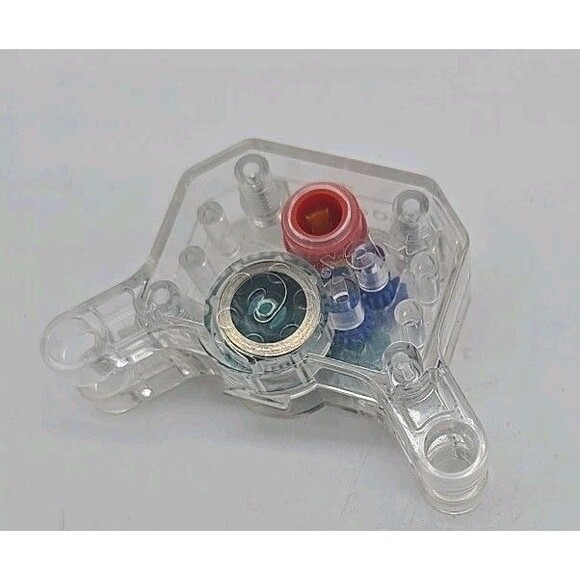 KNex Replacement Part Piece 1 Power Spring Pull Back Wind Up Motor Clear Plastic - Picture 2 of 10